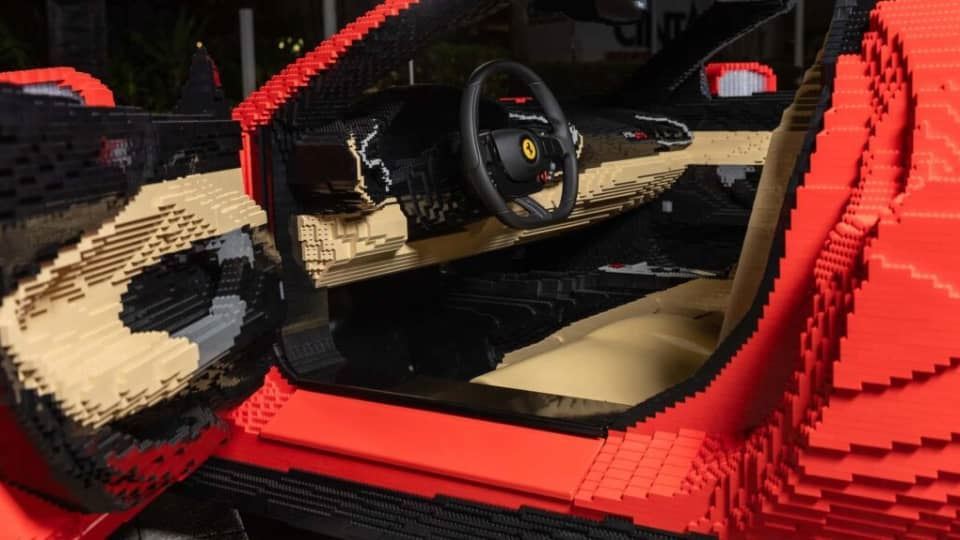 معرفی مدل لگویی از فراری 296GTS