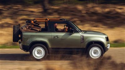 Heritage Customs لندرور دیفندر والیانس کانورتیبل
