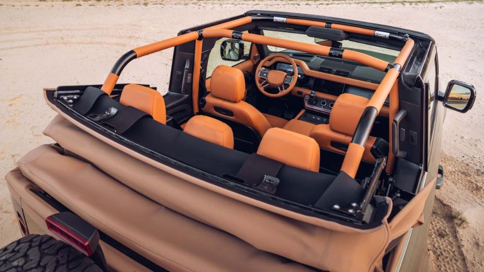 Heritage Customs لندرور دیفندر والیانس کانورتیبل