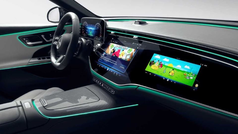 تصاویر کابین مرسدس بنز E کلاس 2024