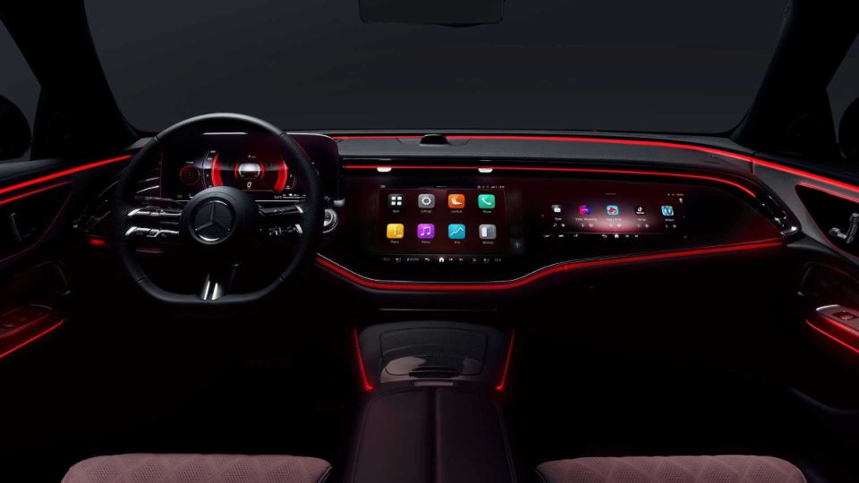 تصاویر کابین مرسدس بنز E کلاس 2024