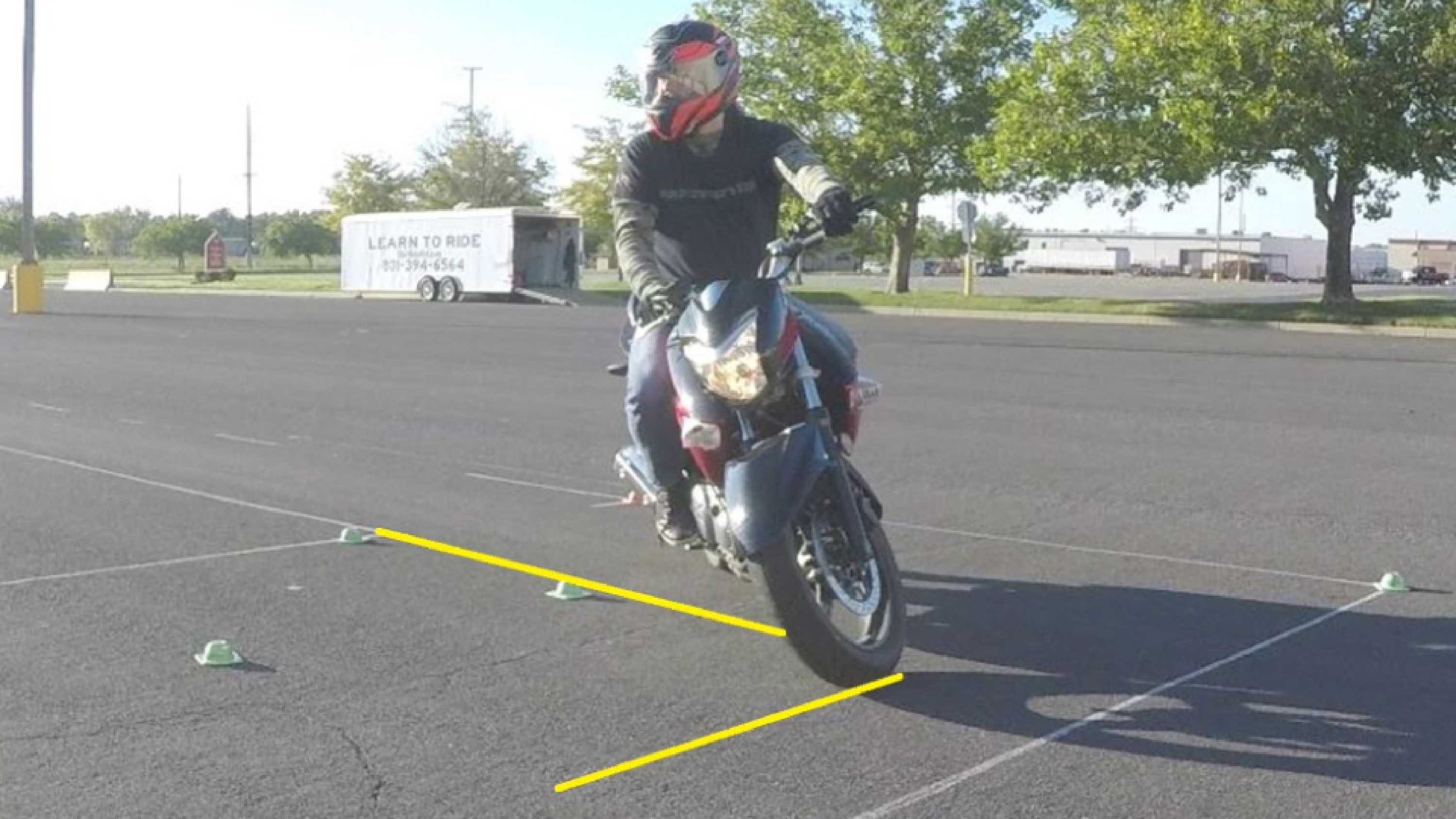 انواع مختلف پیچیدن با موتورسیکلت