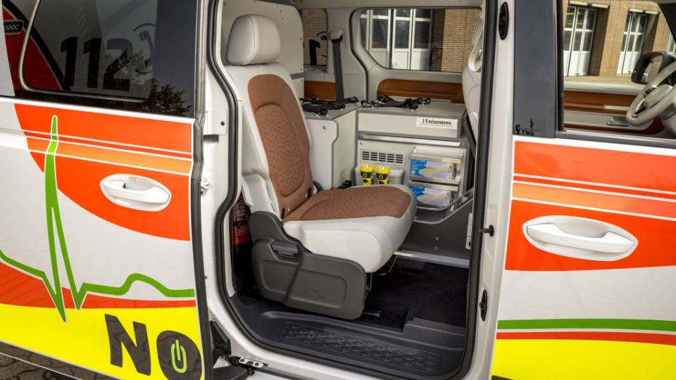 معرفی نسخه امدادی فولکس واگن ID. Buzz