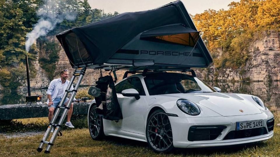 سقف جدید پورشه برای کمپینگ