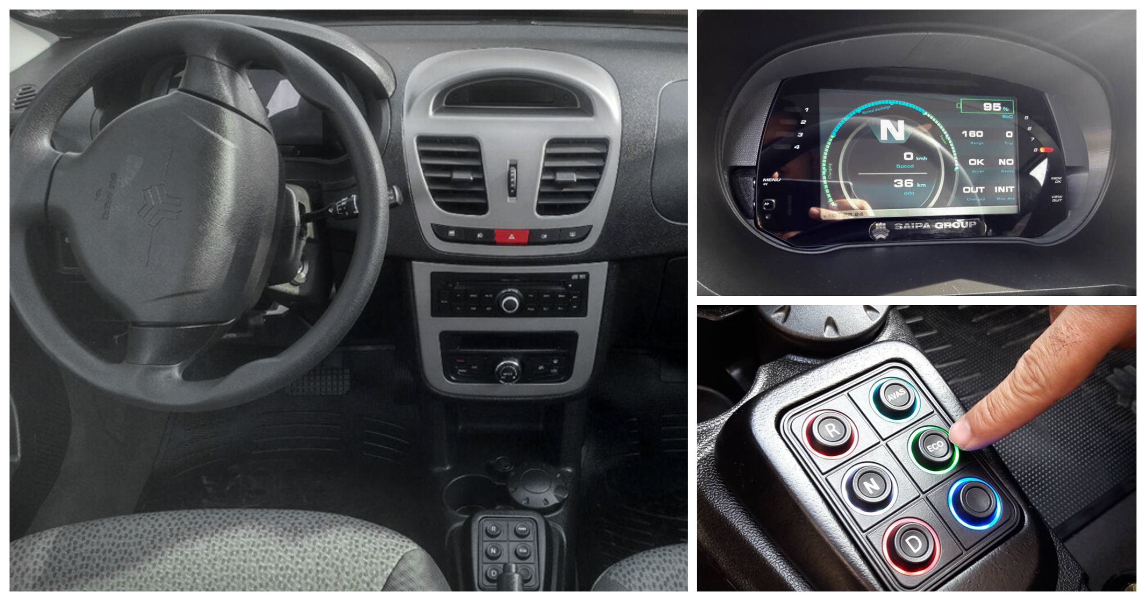 سایپا ساینا برقی