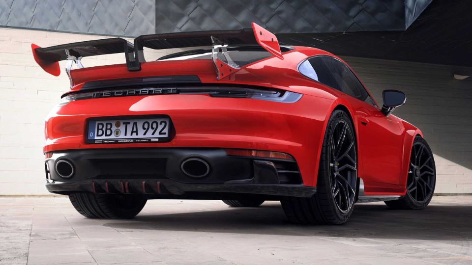 پورشه 911GTS به وقت تک‌آرت