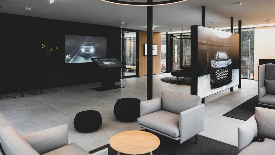 ایستگاه شارژ متفاوت آئودی