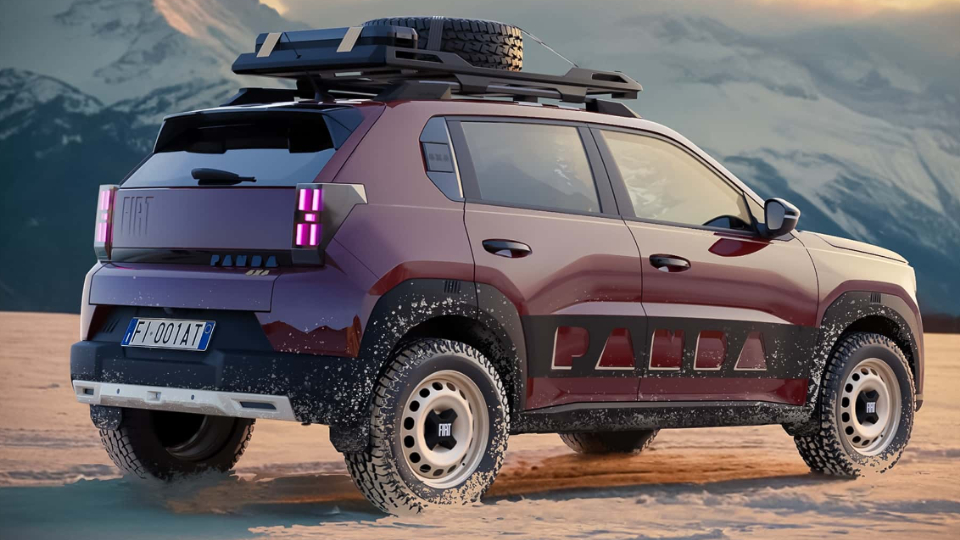 معرفی فیات گرانده پاندا 4x4
