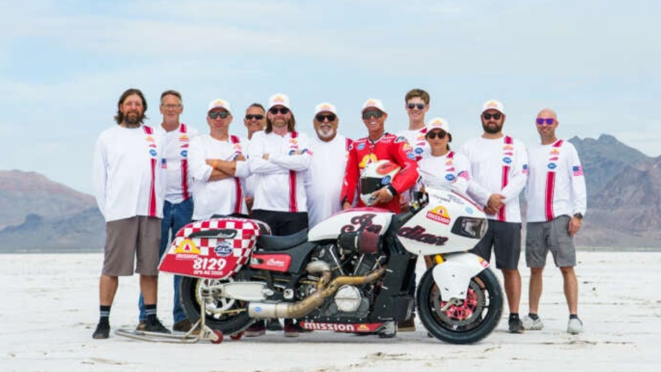 رکورد نهایت سرعت موتورسیکلت شکسته شد