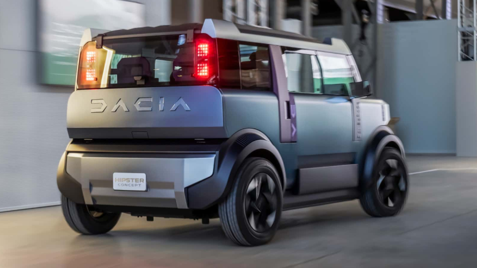 معرفی داچیا هیپستر؛ خودروی شهری جعبه‌ای شکل