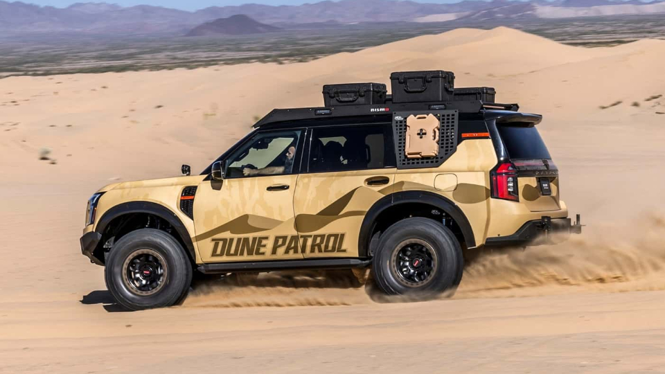 نیسان Dune پاترول؛ فرصتی برای نمایش قطعات نیسمو
