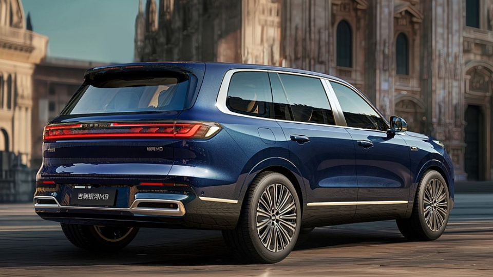 جیلی گلکسی M9؛ لوکس خوش‌قیمت