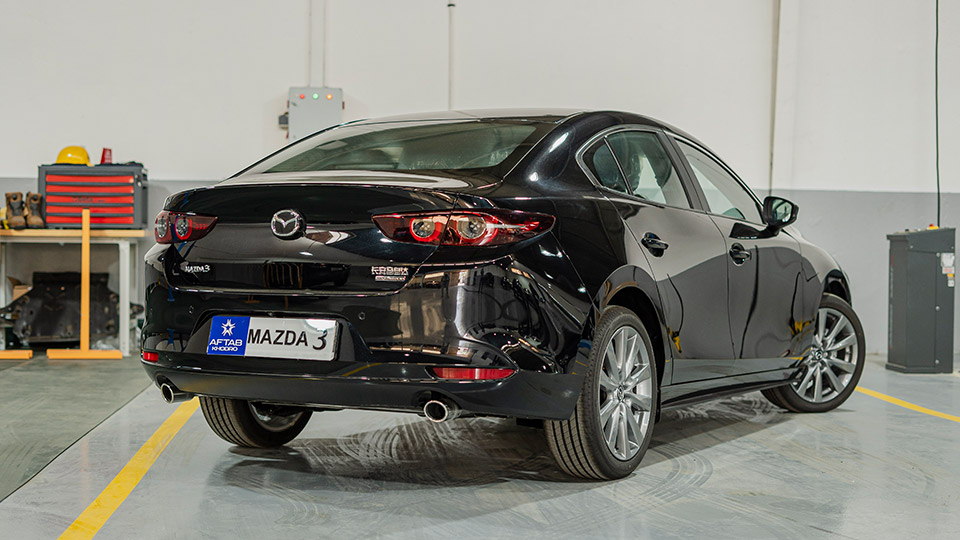 بررسی مزدا 3 پریمیوم ادیشن 2024 آفتاب خودرو
