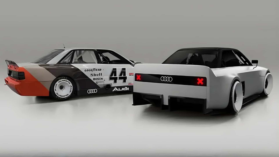 آئودی GT50؛ ادای احترام به پیشرانه پنج‌سیلندر