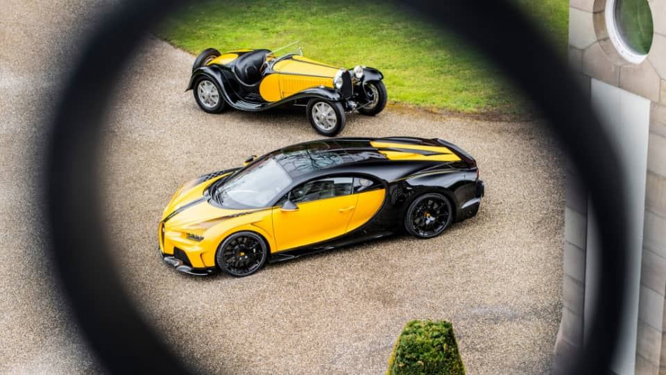 معرفی بوگاتی شیرون شُرمژور