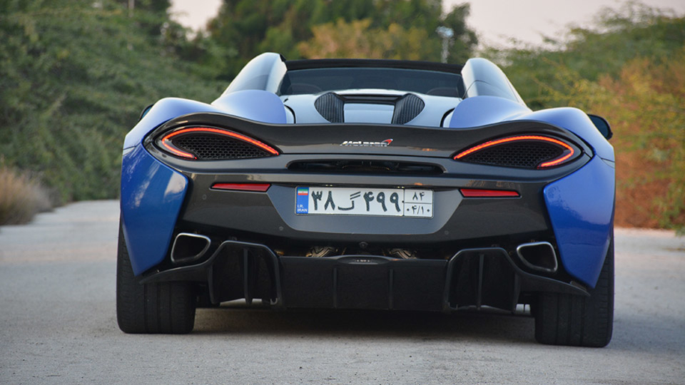 ملاقات با مک لارن 570S Spider