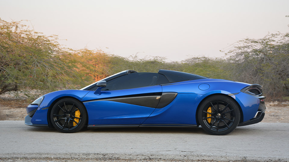 ملاقات با مک لارن 570S Spider