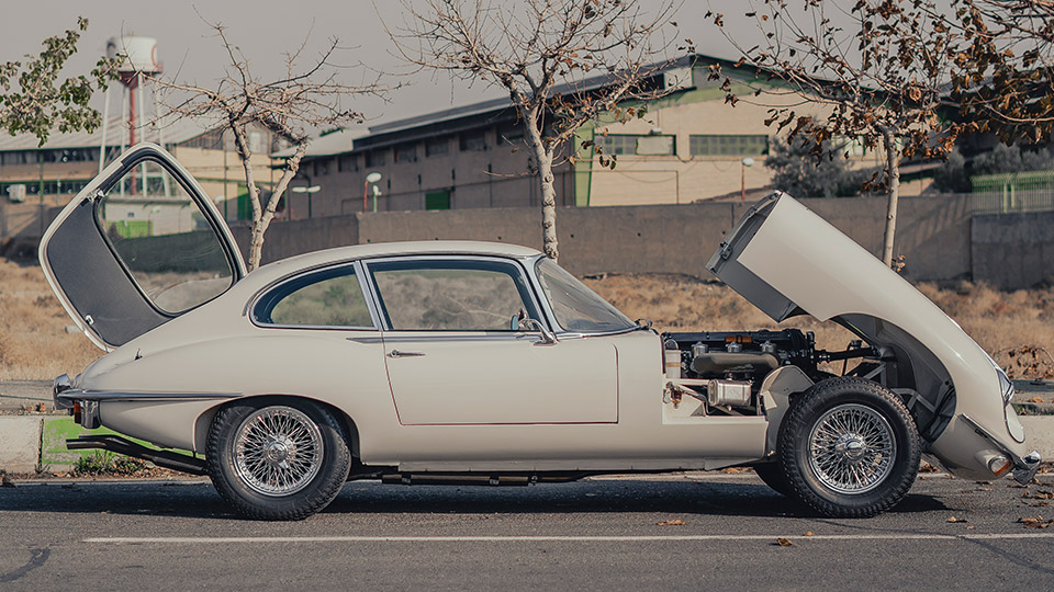 ملاقات با جگوار E-Type کوپه 2+2 مدل 1970