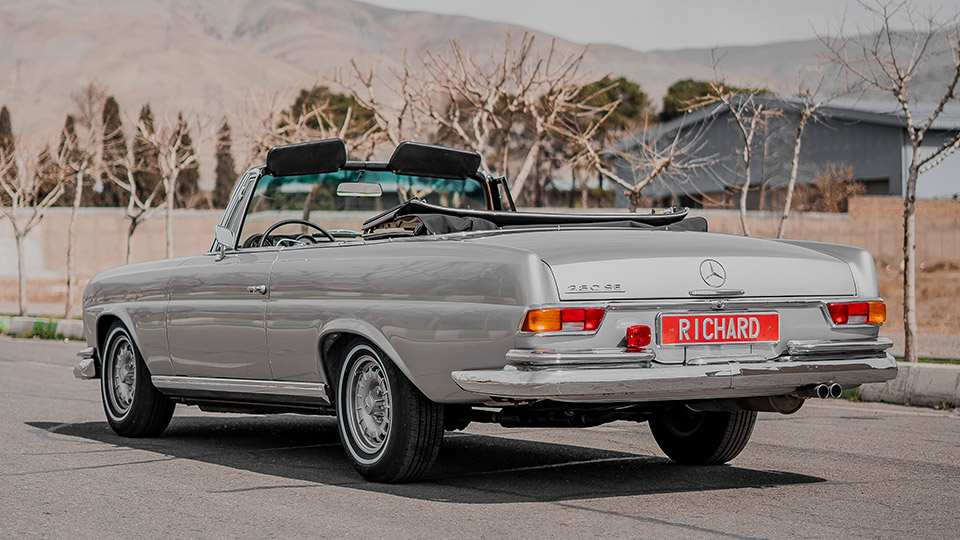 ملاقات با مرسدس بنز W108 II 280SE مدل 1968