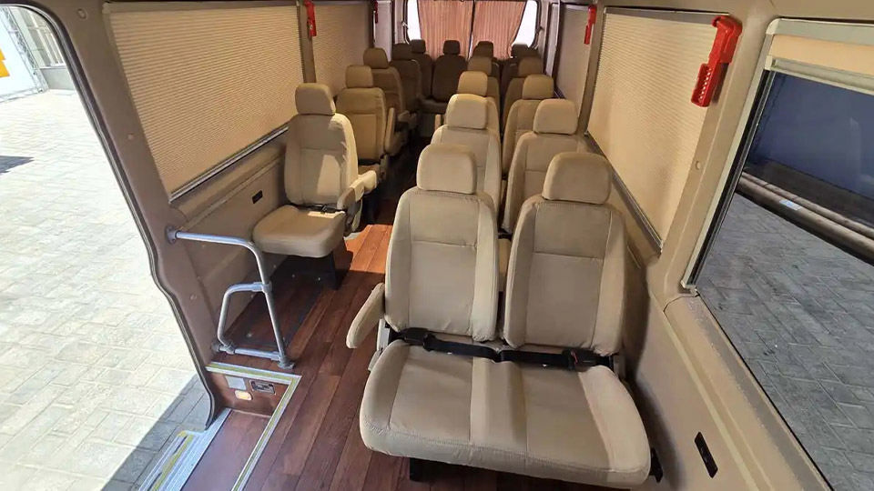 بررسی مینی بوس پگاسوس LX بهمن دیزل