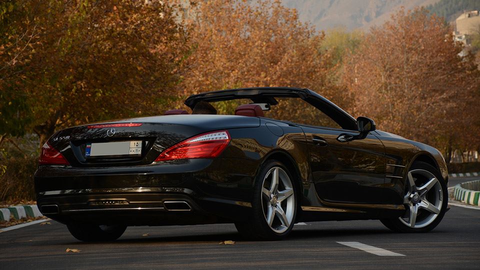 ملاقات با مرسدس‌ بنز SL550