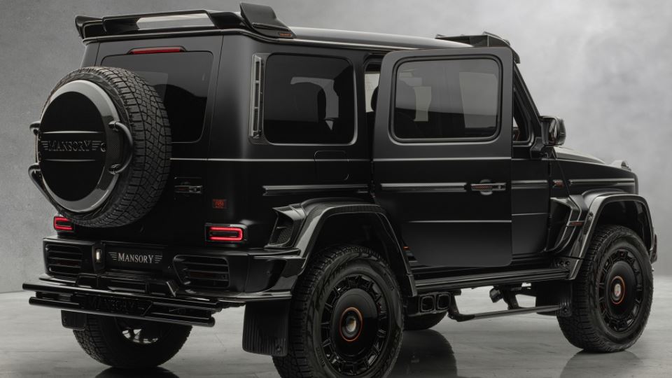 تیونینگ مرسدس AMG G63 4×4² توسط منصوری