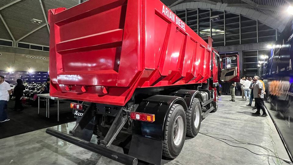 بررسی کامیون کمپرسی شکموتو X5000D آرین دیزل