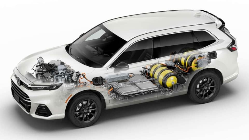 معرفی هوندا CR-V هیدروژن‌سوز مدل 2025