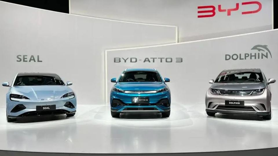 تولید 5 میلیون خودروی برقی توسط BYD