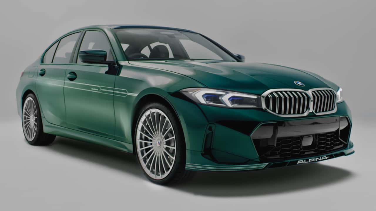 این Alpina B3 162000 دلار قیمت دارد و از قبل فروخته شده است