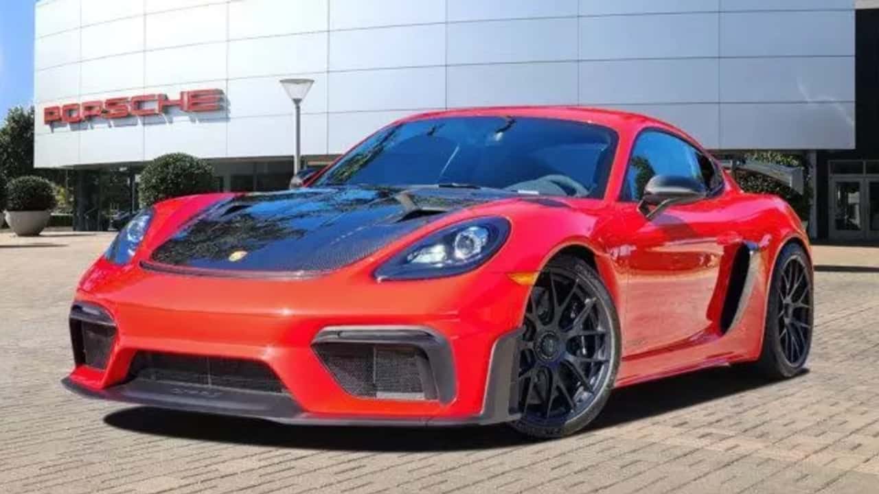 شما می توانید Cayman GT4 RS VIN 001 را با قیمت 219900 دلار داشته باشید