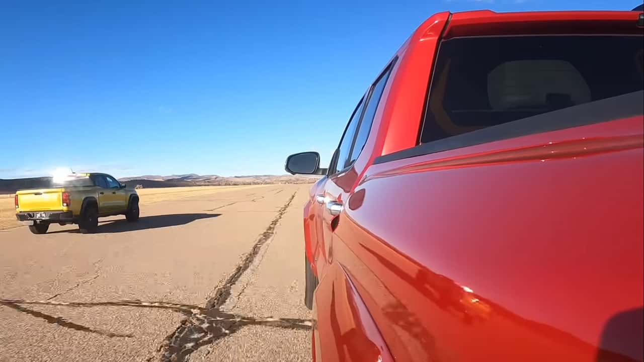 شورت کلرادو سریعتر از تویوتا تاکوما جدید است