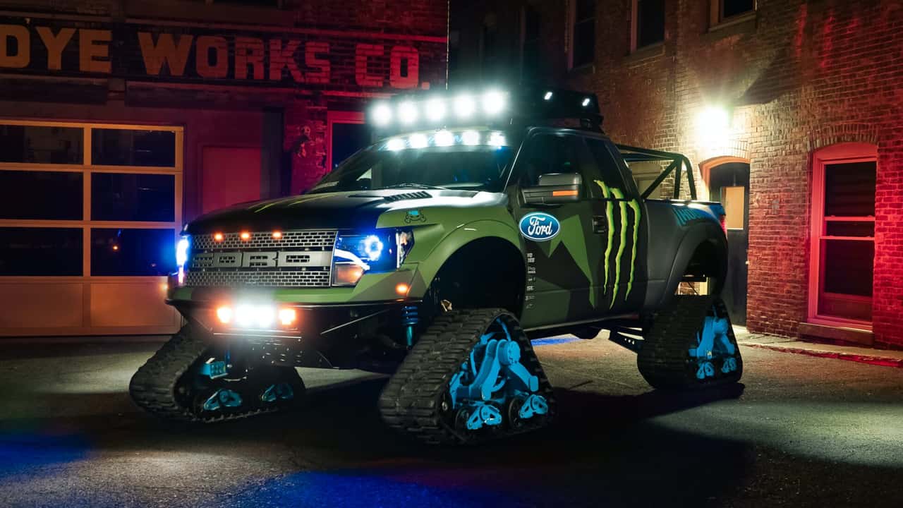 شما می توانید صاحب کامیون بدلکاری فورد F-150 سوپرشارژ کن بلاک شوید