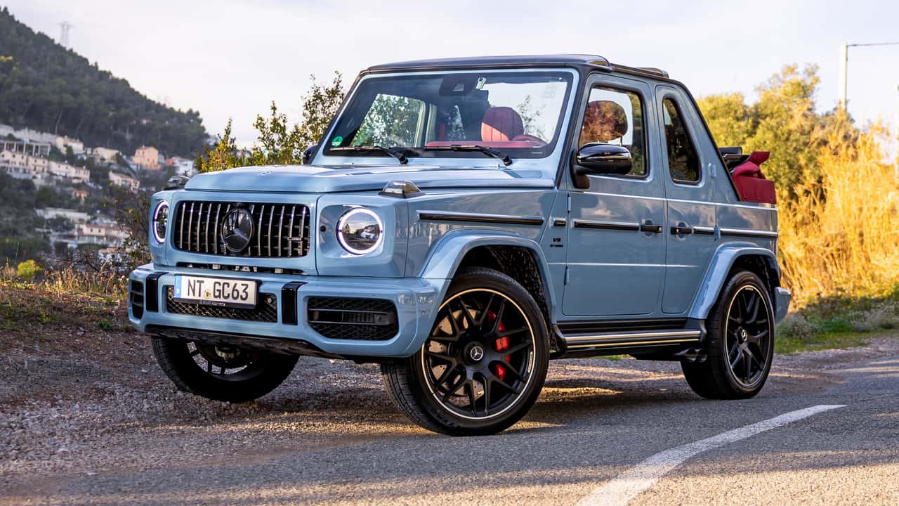 مرسدس AMG G63 کابریولت جدید با درهای خودکشی، برچسب قیمت 1.3 میلیون دلاری دریافت می کند.