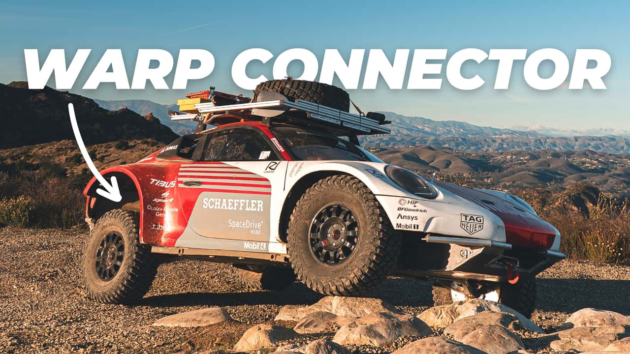 سیستم تعلیق پورشه 911 راک کرالینگ در اصل برای خودروی 919 لمانز ساخته شده بود.