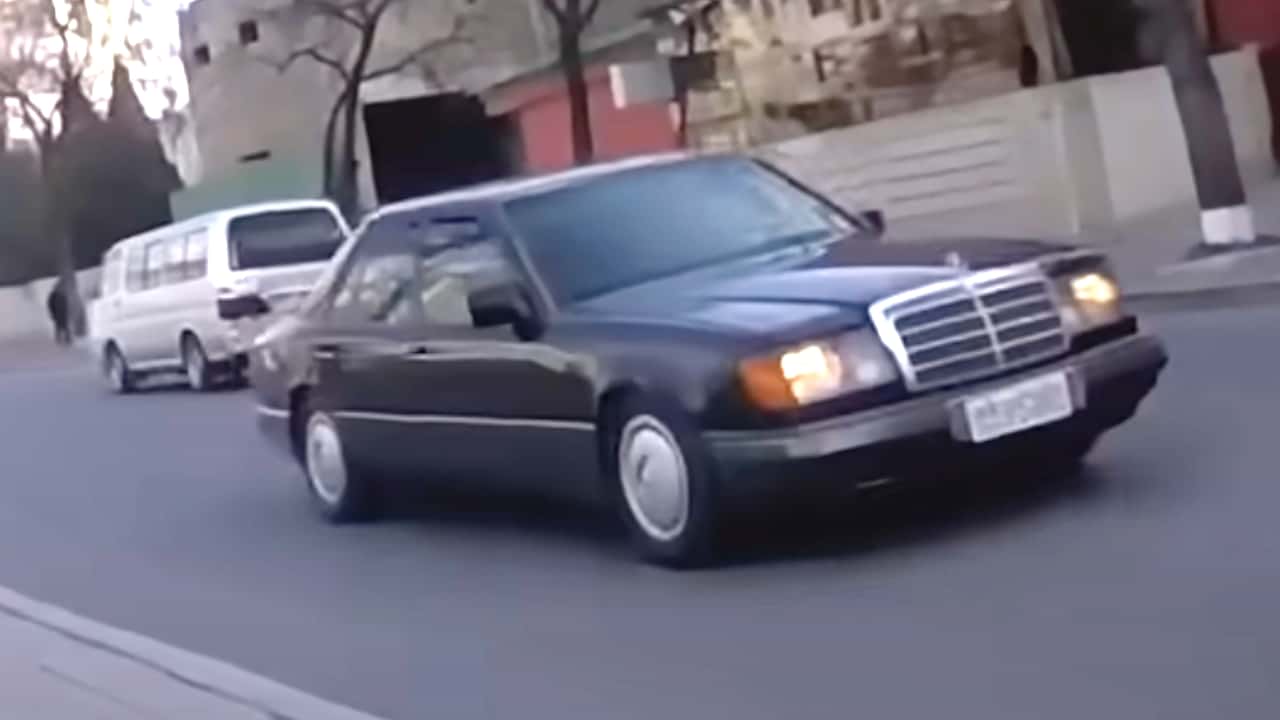 صحنه ماشین در کره شمالی بی نهایت جذاب است