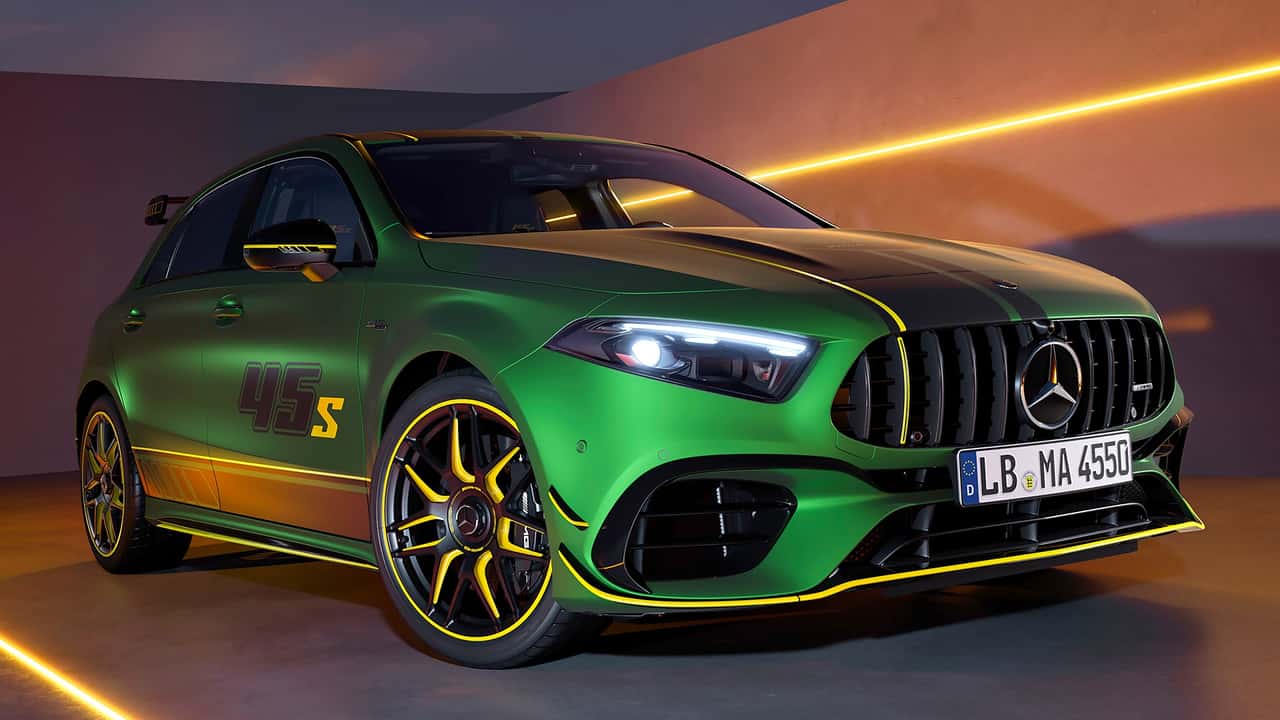 این مرسدس AMG A45 نسخه محدود استایل شده است