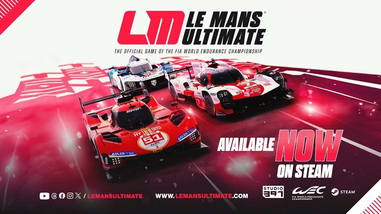 بازی رسمی 24 ساعته لمانز، Le Mans Ultimate، امروز در دسترس است