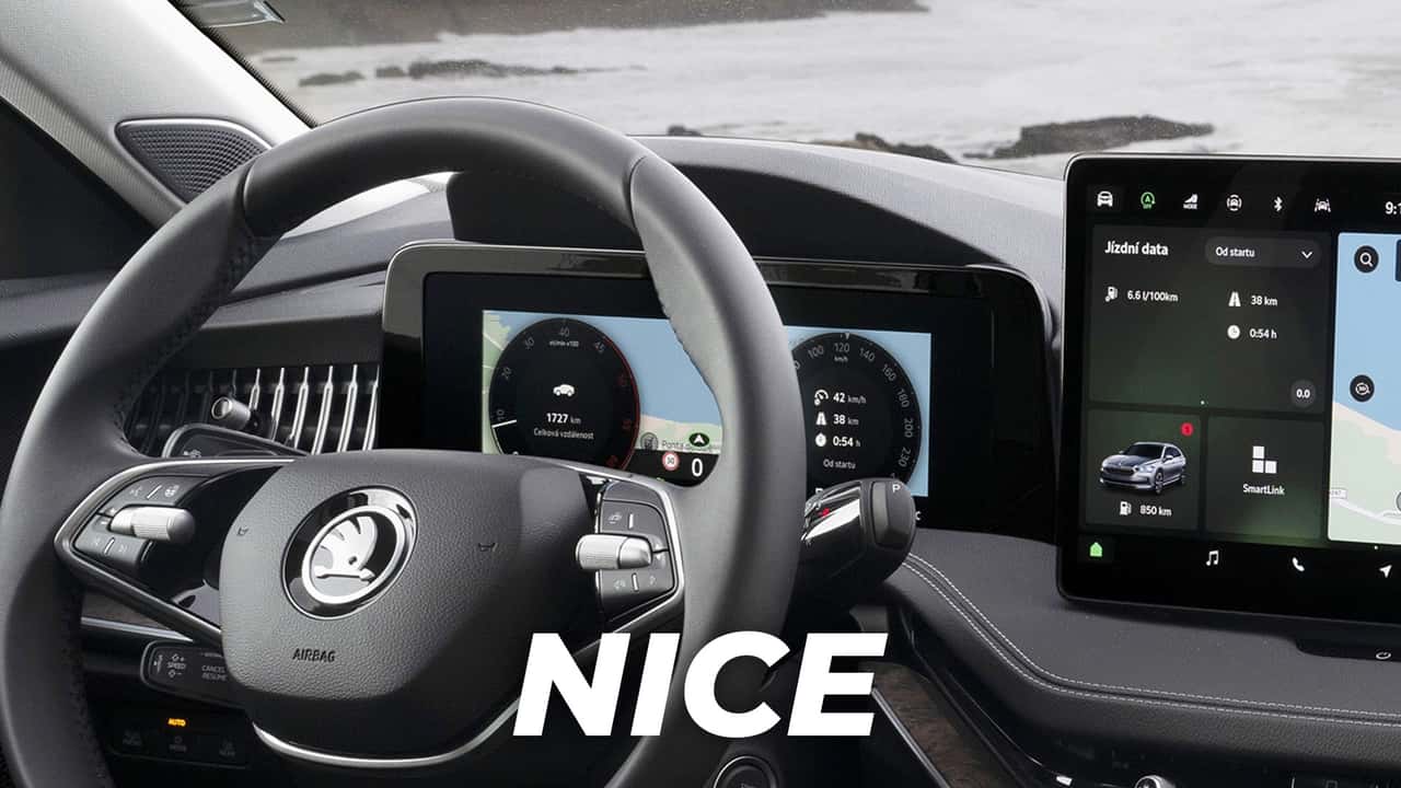 خوشه گیج دیجیتال جدید اشکودا سوپرب مظهر طراحی تنبل است