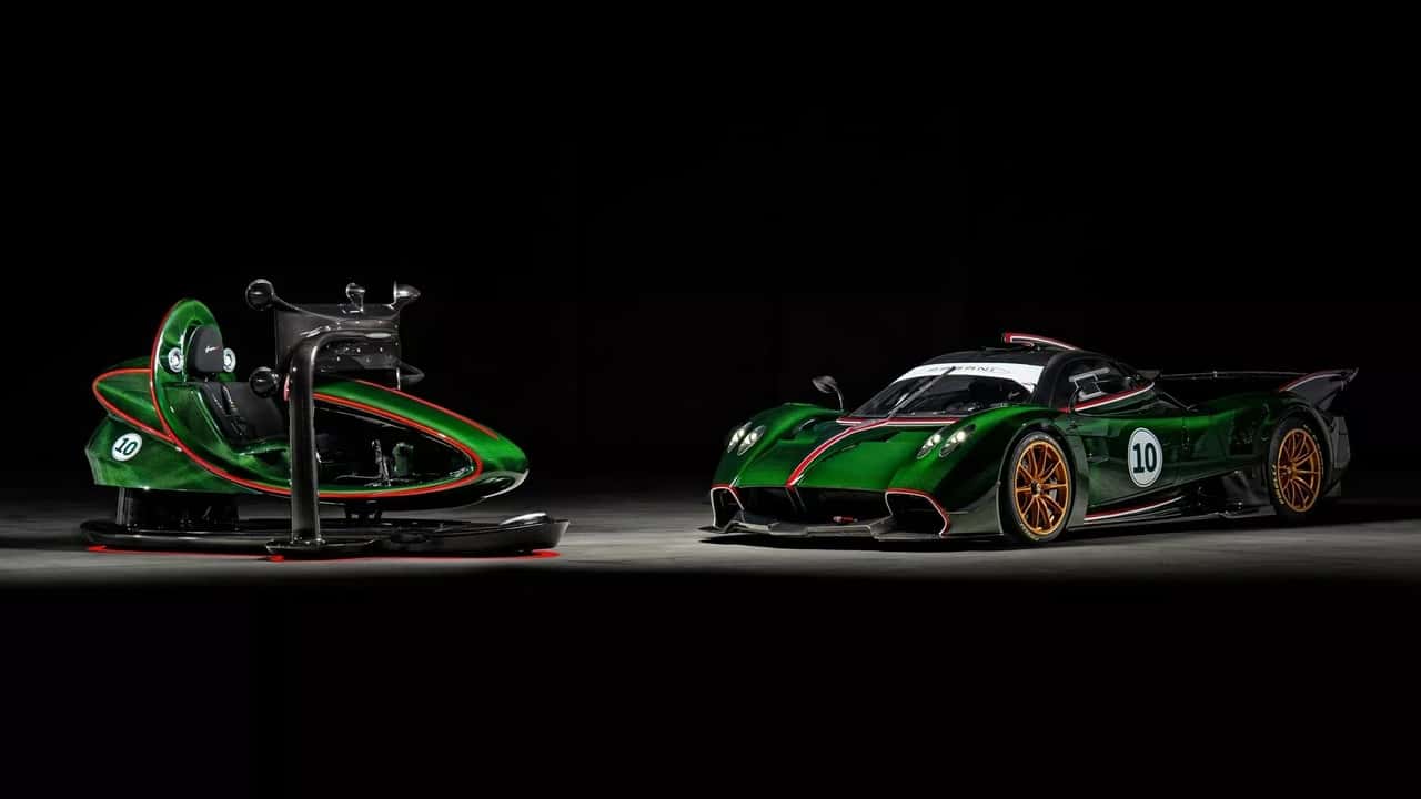 شبیه‌ساز رانندگی با فیبر کربن Huayra R پاگانی بی‌معنی است