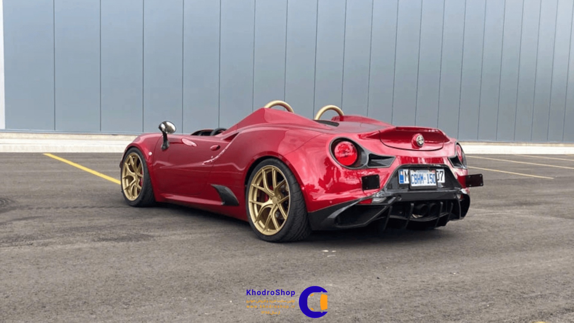 آلفارومئو 4C اسپیدستر