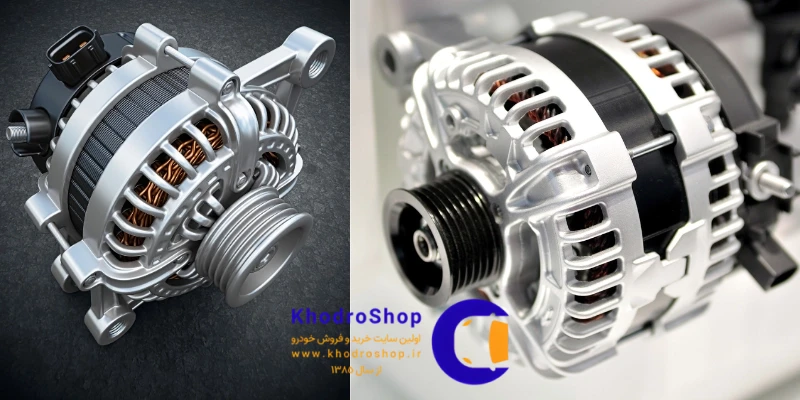 عکس دینام - علائم خرابی دینام چیست؟ چراغ هشدار باتری (چراغ دینام) روشن شود.