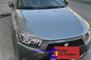 نمای جلوی خودرو دنا - مناسب برای ریمپ ایسیو و افزایش قدرت موتور.