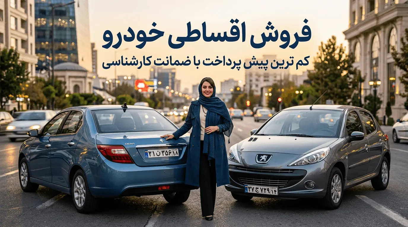 طرح خرید و فروش اقساطی خودرو با ضمانت کارشناسی خودروشاپ