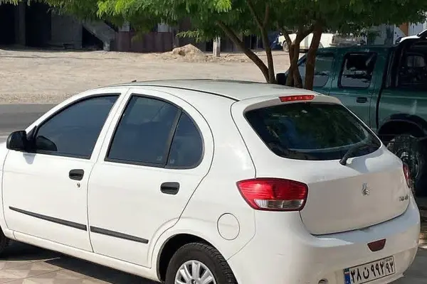 نمای 3 از خرید تیبا، هاچ بک، EX، مدل 1397 مدل 1397 رنگ سفید / داخل مشکی نقدی و اقساطی در خودروشاپ