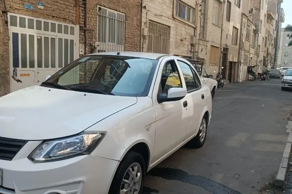نمای 2 از خرید ساینا، EX دنده ای، دنده ای، مدل 1398 مدل 1398 رنگ سفید / داخل مشکی نقدی و اقساطی در خودروشاپ