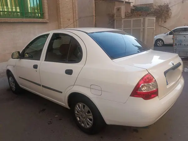 نمای 4 از خرید تیبا، صندوق دار، SX بنزینی، مدل 1400 مدل 1400 رنگ سفید / داخل خاکستری نقدی و اقساطی در خودروشاپ
