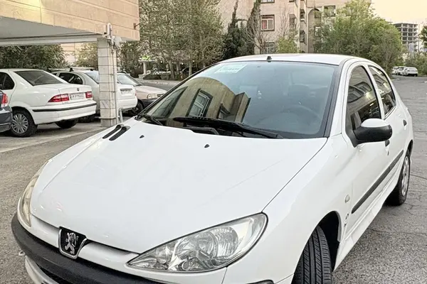 نمای 3 از خرید پژو، 206، تیپ 5، مدل 1399 مدل 1399 رنگ سفید / داخل مشکی نقدی و اقساطی در خودروشاپ