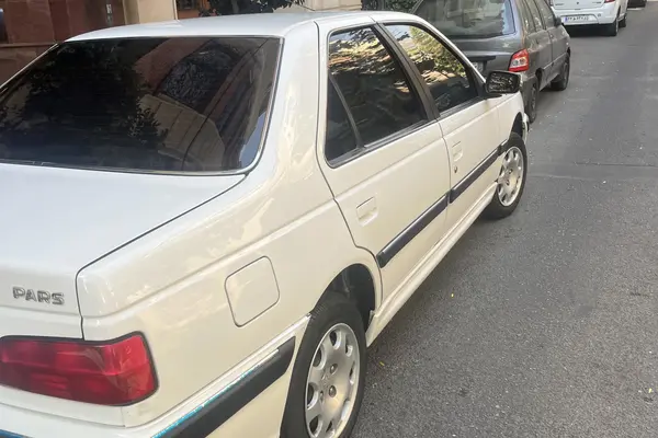نمای 4 از خرید پژو، پارس، XU7P، مدل 1401 مدل 1401 رنگ سفید / داخل خاکستری نقدی و اقساطی در خودروشاپ