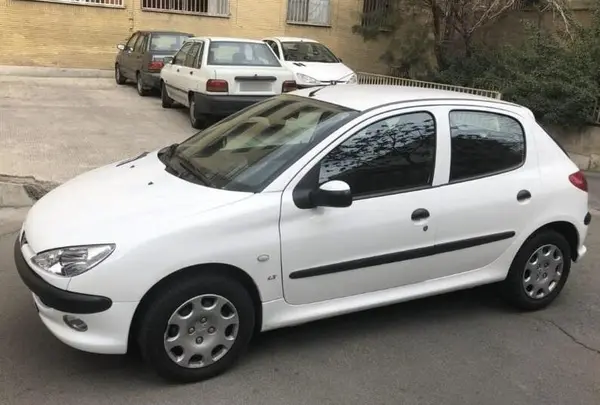 خرید پژو، 206، تیپ 2، مدل 1398 مدل 1398 رنگ سفید / داخل خاکستری نقدی و اقساطی در خودروشاپ